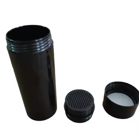 Leeg busje voor haarvezels