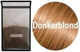 haarvezels haarverdikker haarpoeder haarcamouflage navulzak 50gram donkerblond