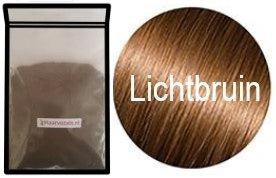 haarvezels haarverdikker haarpoeder haarcamouflage navulzak 100gram lichtbruin