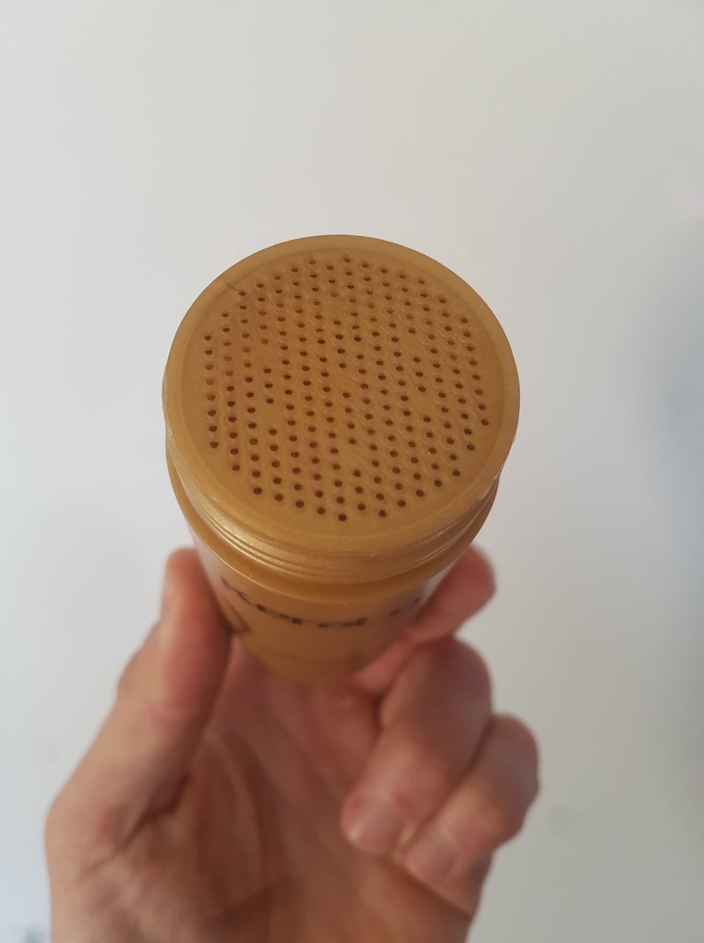 Keralux haarvezels bovenaanzicht