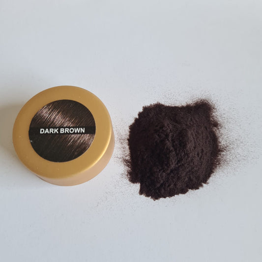 dark brown haarvezels