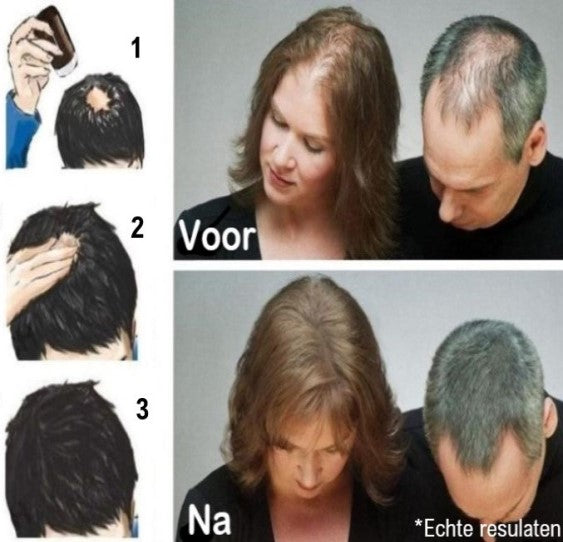 haarvezels hoe aanbrengen
