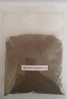 vooraanzicht haarvezels haarverdikker haarpoeder navulzak 100gram lichtblond
