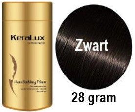 keralux haarvezels zwart black